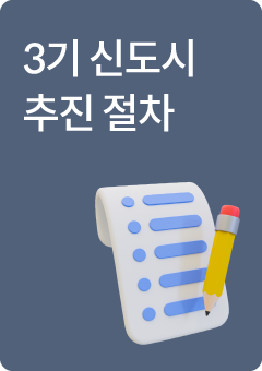3기 신도시 추진 절차